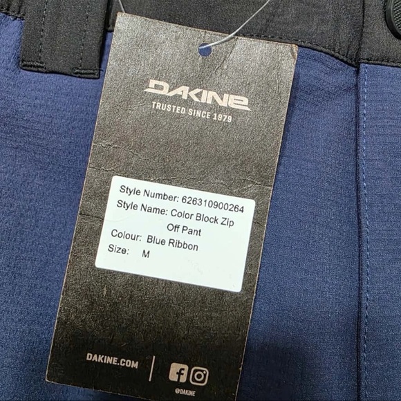 Block Zip-Off Pants Blue Ribbon Men’s Medium Convertible Hiking NWT - Picture 9 of 12